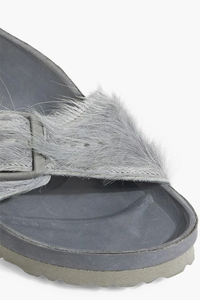 Rick Owens Madrid calf hair slides 4
