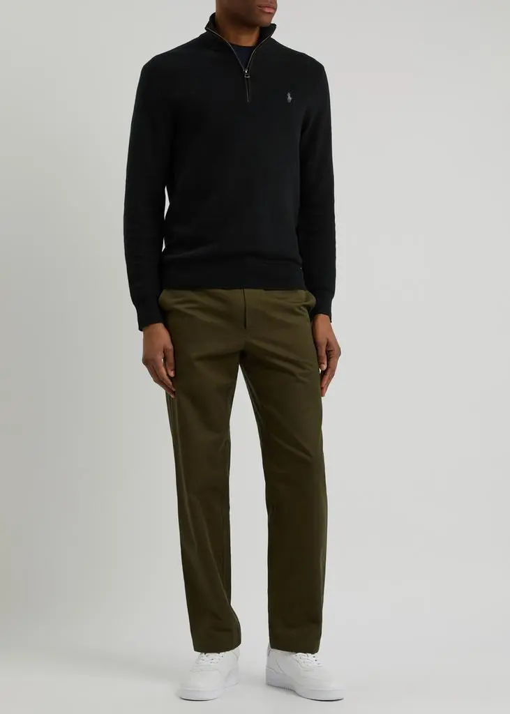 Ralph Lauren Half-zip logo cotton jumper 4