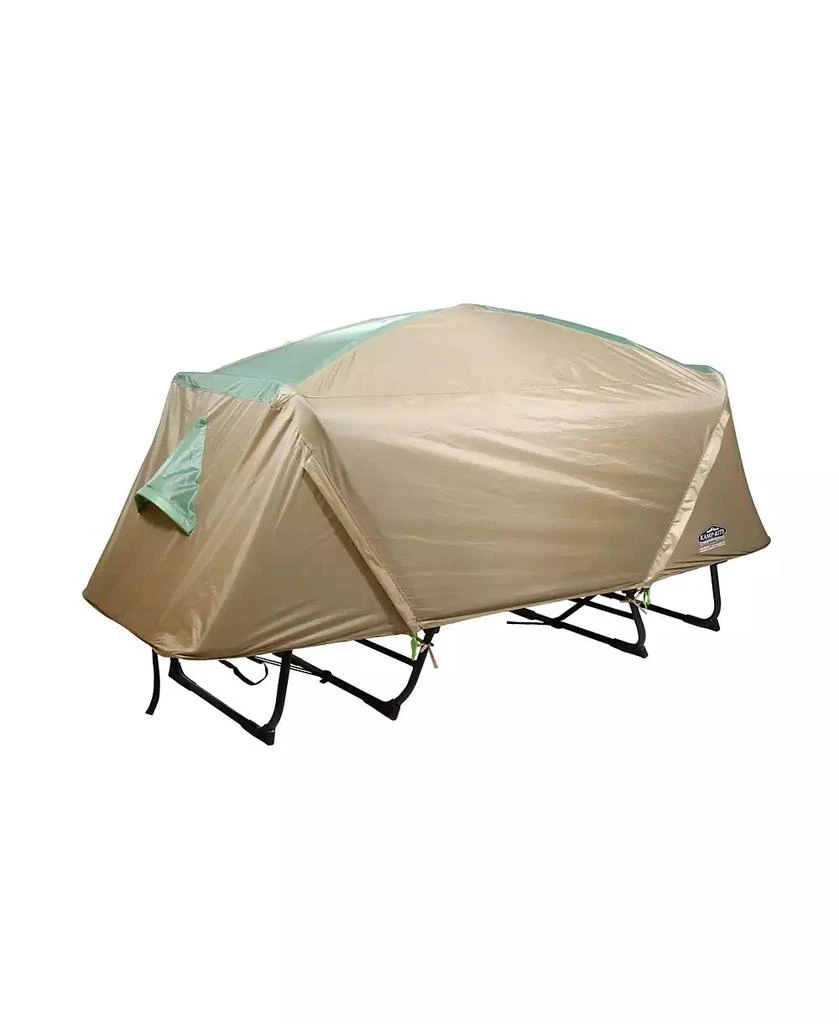 Kamp-Rite Oversize Portable Versatile Cot, Chair, 
Tent, Green/Tan (2 Pack) 4