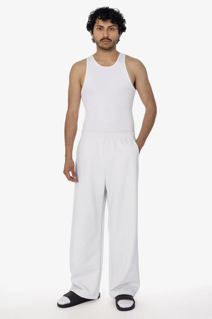 Los Angeles Apparel MWF1045 - 10 oz. Mid-Weight Poly Cotton Fleece Wide Open Bottom Sweatpant 7