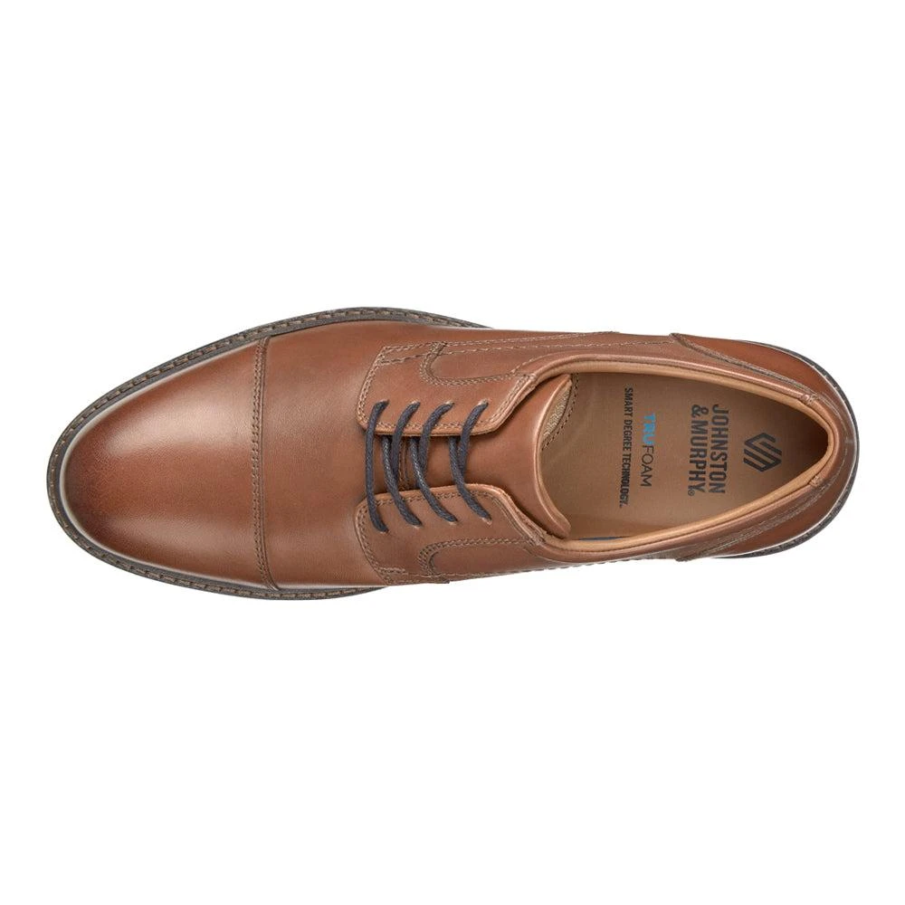 Johnston & Murphy Mason Lace Up Cap Toe Dress Shoes 4