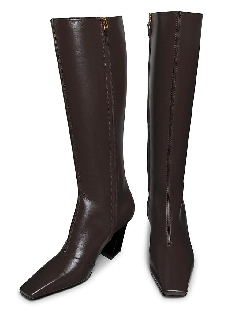 Bottega Veneta Lewis 75MM Leather Knee-High Boots 4