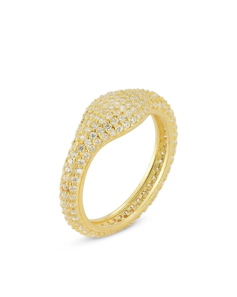 Shop Pavé Signet Dome Ring, Exclusive on Sale at BeyondStyle – Get 31% ...