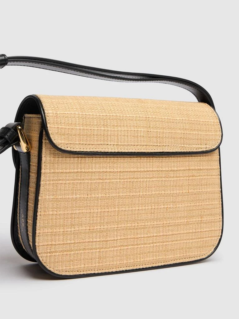 A.P.C. Small Sac Grace Raffia Bag 4