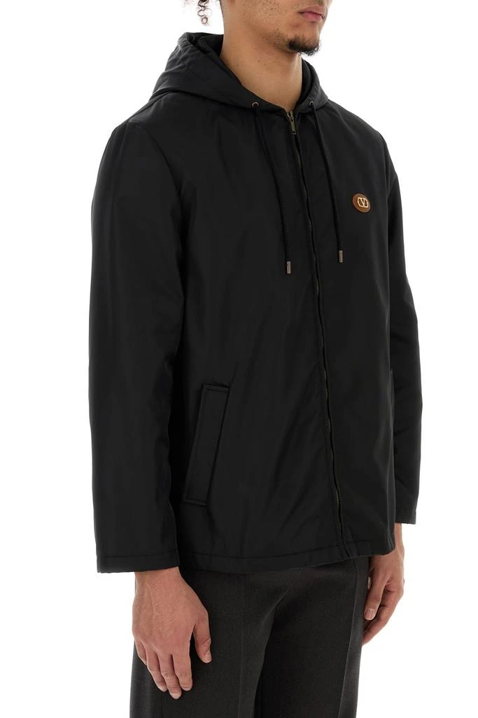 Valentino Black nylon windbreaker 2