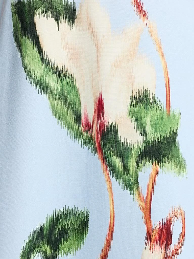 Oscar de la Renta Cyclamen Strapless Column Dress 7