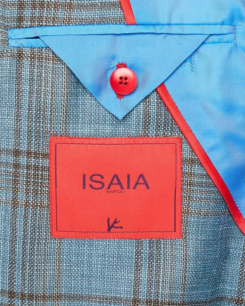 Isaia Men's Wool-Blend Plaid Sport Coat 5