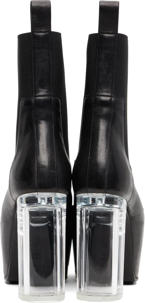 Rick Owens Black Concordians Grilled Kiss 45 Chelsea Boots 2