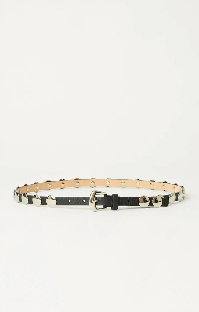 B-Low The Belt Women
s Ames Studded Belt In Black Silver