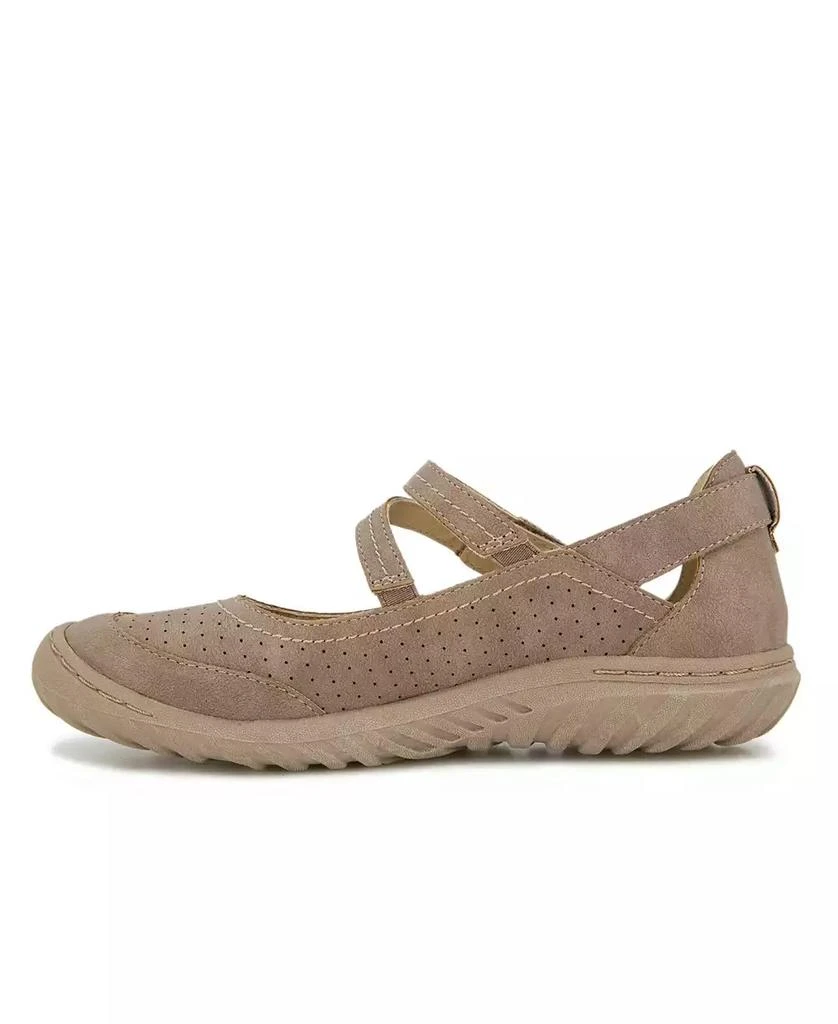 JBU Women's Fawn Casual Flat Mary Jane Shoe 5