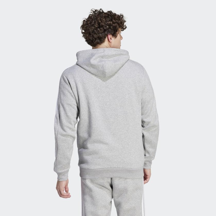 Adidas Men's  Essentials Fleece 3-Stripes Hoodie