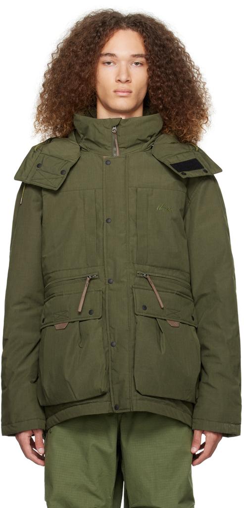 NANGA Khaki Takibi Down Jacket