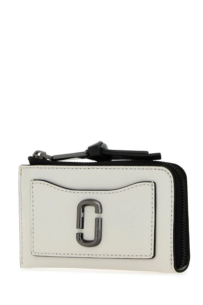 Marc Jacobs White leather Utility Snapshot wallet 2