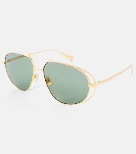 Bottega Veneta Aviator sunglasses 4