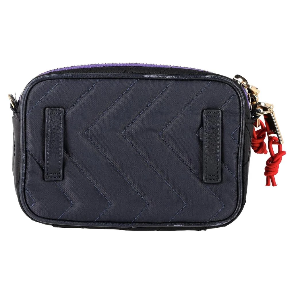 Sandro Paris Sandro Chevron Quilted Belt Bag in Navy Blue Polyamide 3