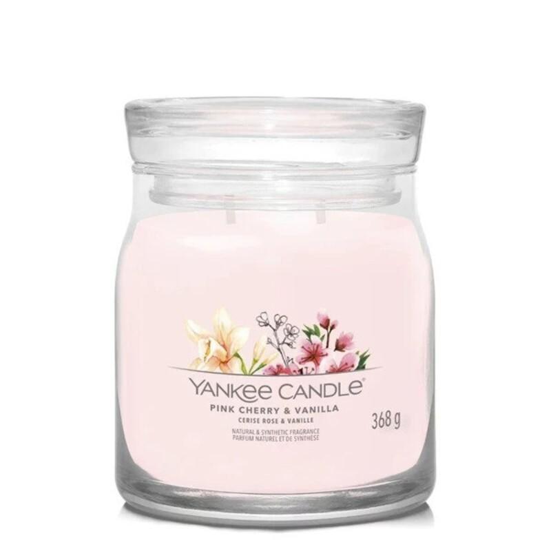Yankee Candle Yankee Candle - Signature Pink Cherry Vanilla Medium Jar