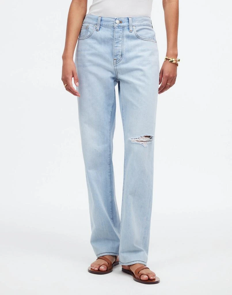 Madewell Low-Slung Straight Jeans 2