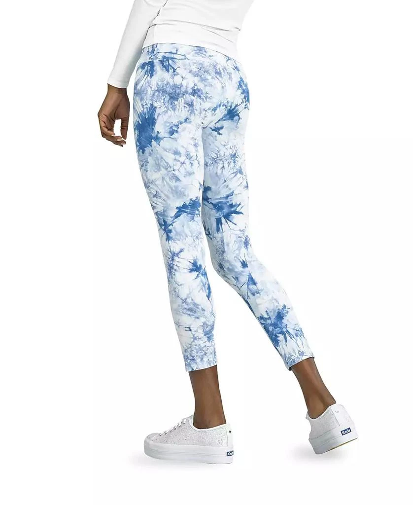 Hue Active Tonal Tie Dye Skimmer Cropped Leggings 2