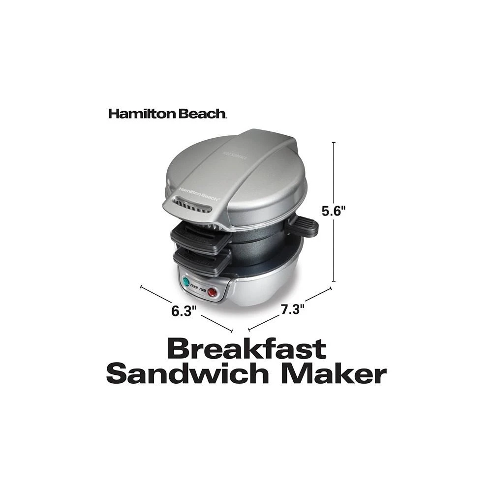 Hamilton Beach Breakfast Sandwich Maker 8