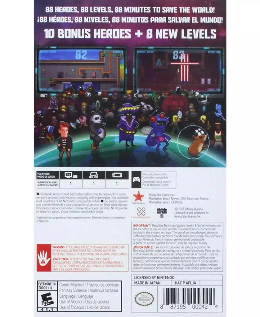 Crescent Marketing 88 Heroes - Nintendo Switch 2