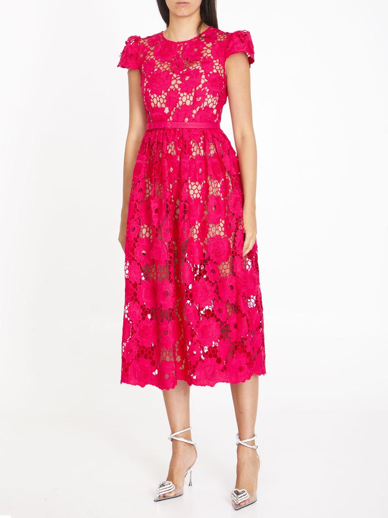 Self Portrait Lace midi dress