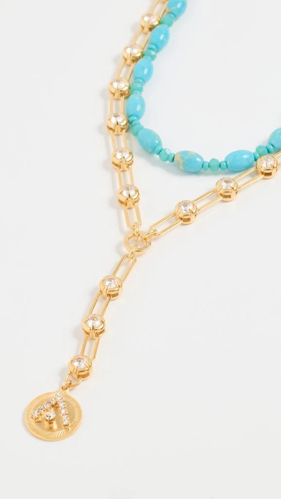 Elizabeth Cole Laurel Layers Necklace 3