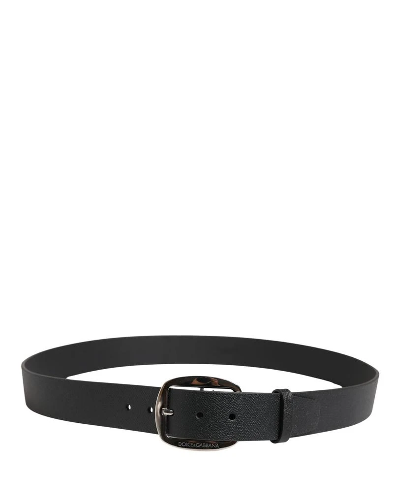 Dolce 
Gabbana Calf Leather Metal Buckle Men
s Belt 2
