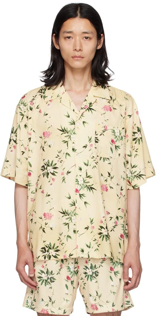 John Elliott Yellow Floral Shirt 1