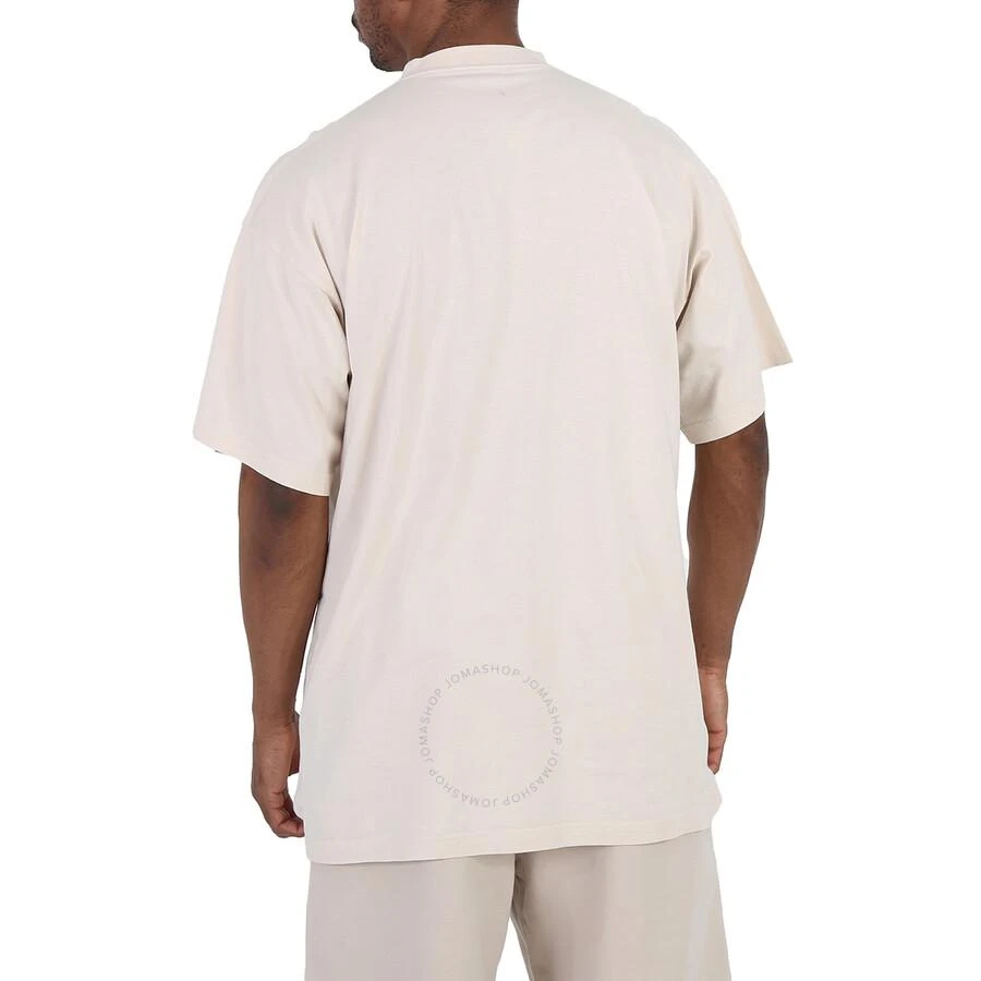 Balenciaga Balenciaga Chalky White Oversized Logo Cotton T-Shirt, Brand Size 2 (Medium) 3