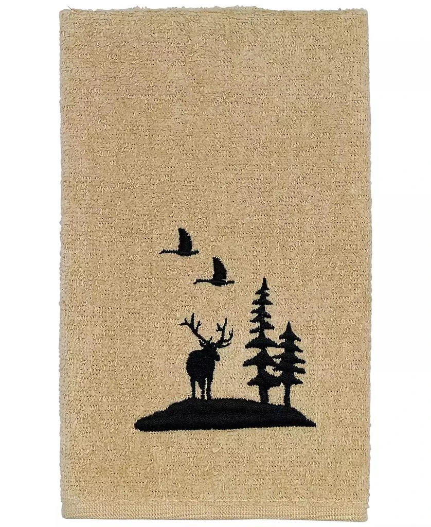Avanti Woodville Plaid Bordered Cotton Bath Towel, 27" x 50"