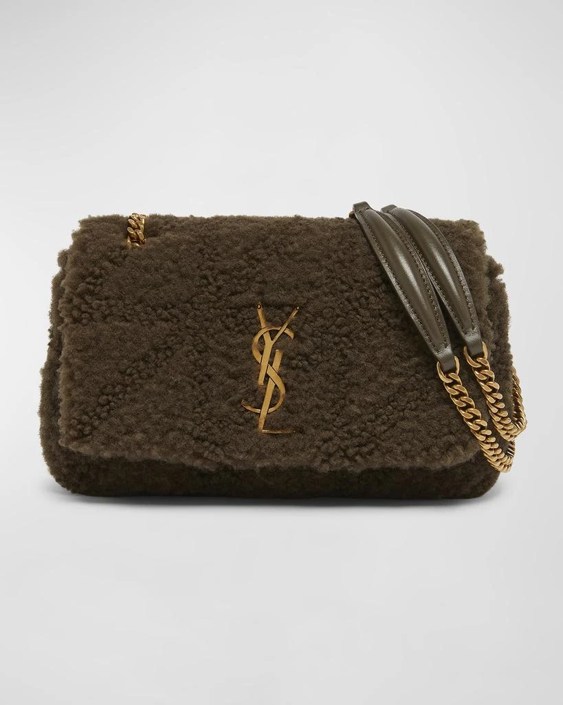 Yves Saint Laurent Jamie Small YSL Shoulder Bag in Lamb Shearling Fur 1