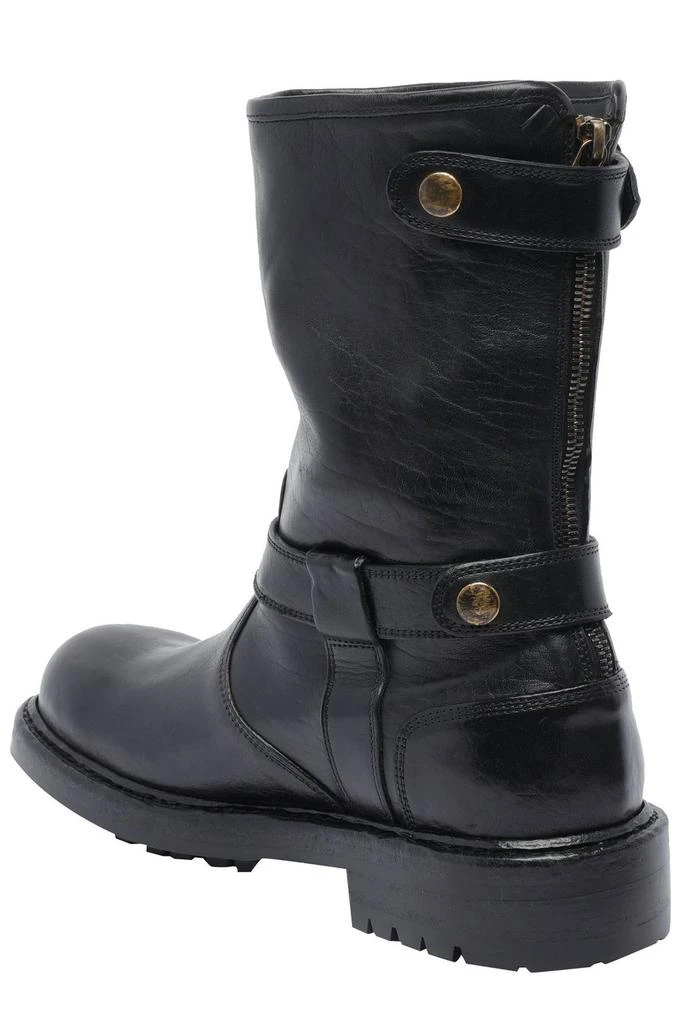 Dolce 
Gabbana Dolce 
Gabbana Horseride Round Toe Biker Boots 3