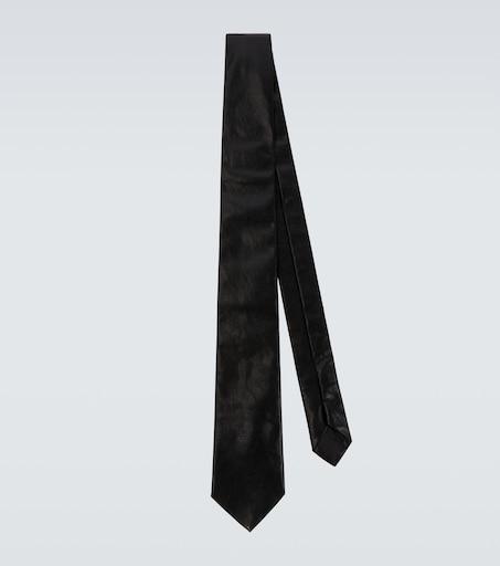 our legacy Leather Tie Fake Leather tie