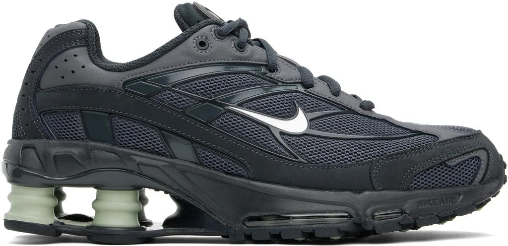 NIKE Gray Shox Ride 2 Sneakers 1