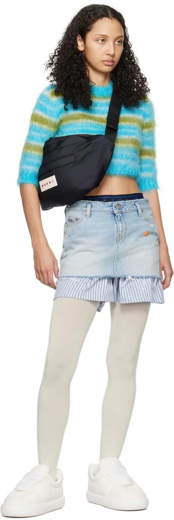 Marni Black Oversized Fanny Pack 4