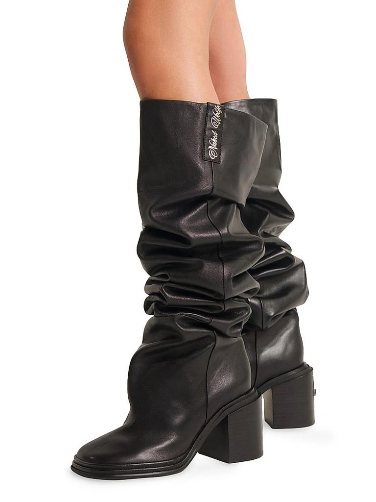 Naked Wolfe Nature Nappa Prince Leather Boots 7