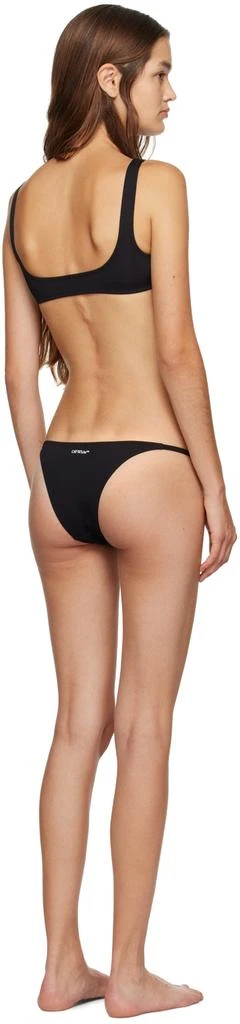 Off-White Black Zip Bikini 3