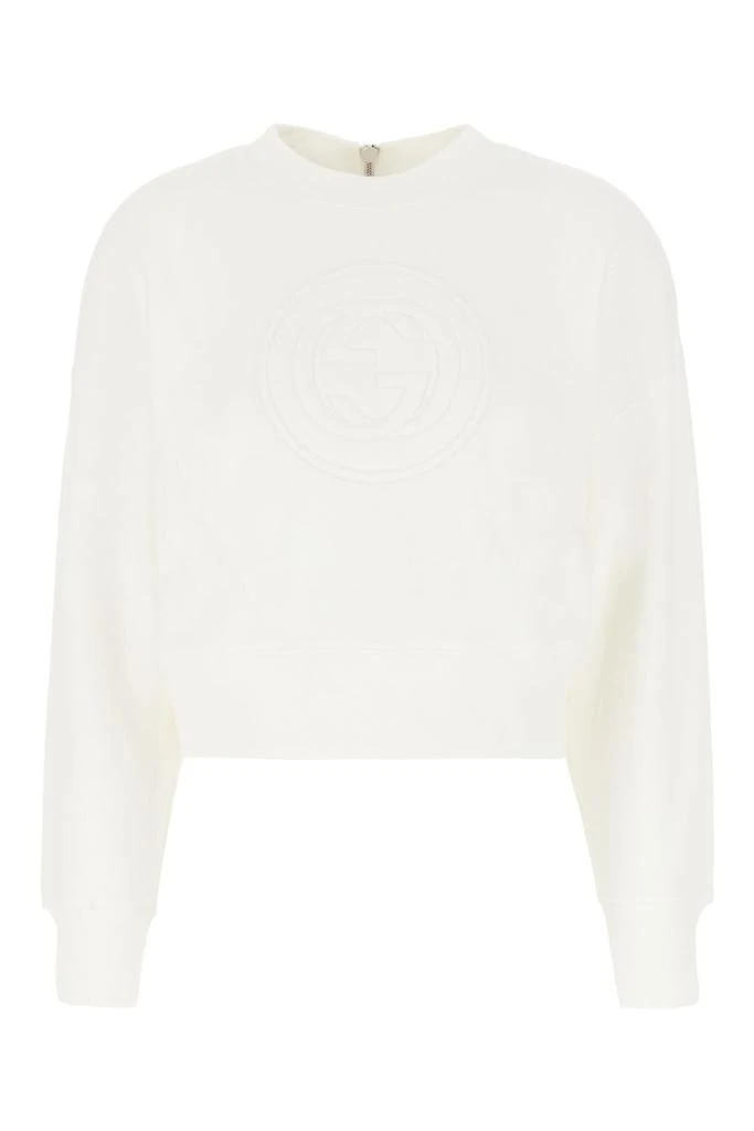 Gucci Gucci Logo Cotton Sweatshirt 1