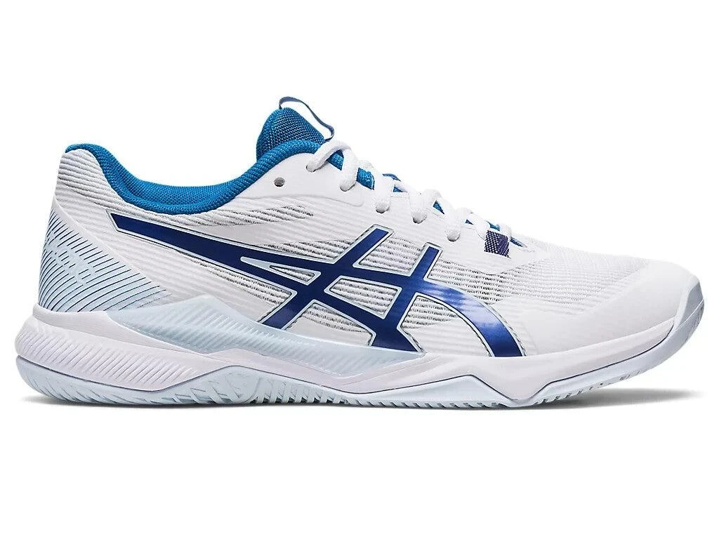 Asics Gel-Tactic 1072A070-104 Womens 8.5 White Indoor Volleyball Shoes EEE4074 1