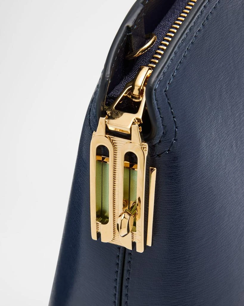 Victoria Beckham The Victoria Zip Leather Crossbody Bag 5