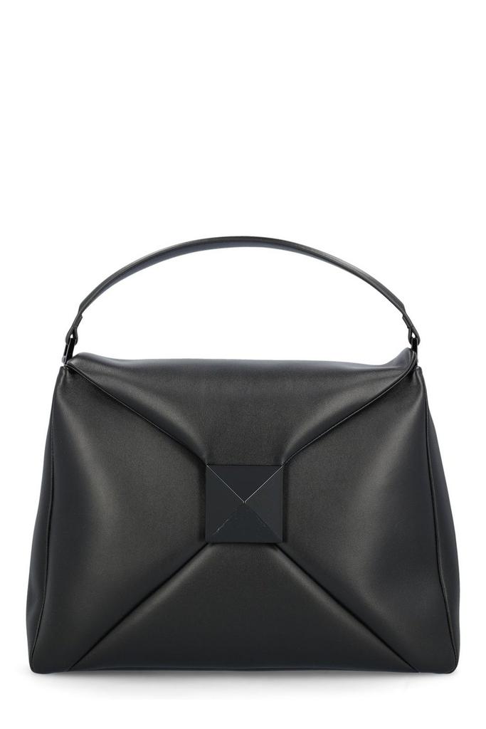 Valentino Black leather Rockstud East-West handbag - Tote