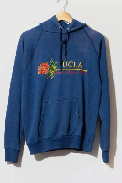 Magic Carpet Vintage Vintage 1980s UCLA Rose Bowl Hoodie Raglan Sweatshirt 1