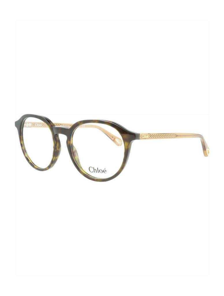 Chloé Round-Frame Bio Acetate Optical Frames