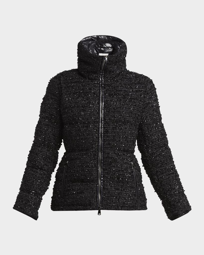 Moncler Black Ige short hooded down jacket - Jackets