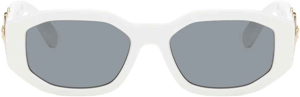 Versace White Medusa Biggie Sunglasses 1