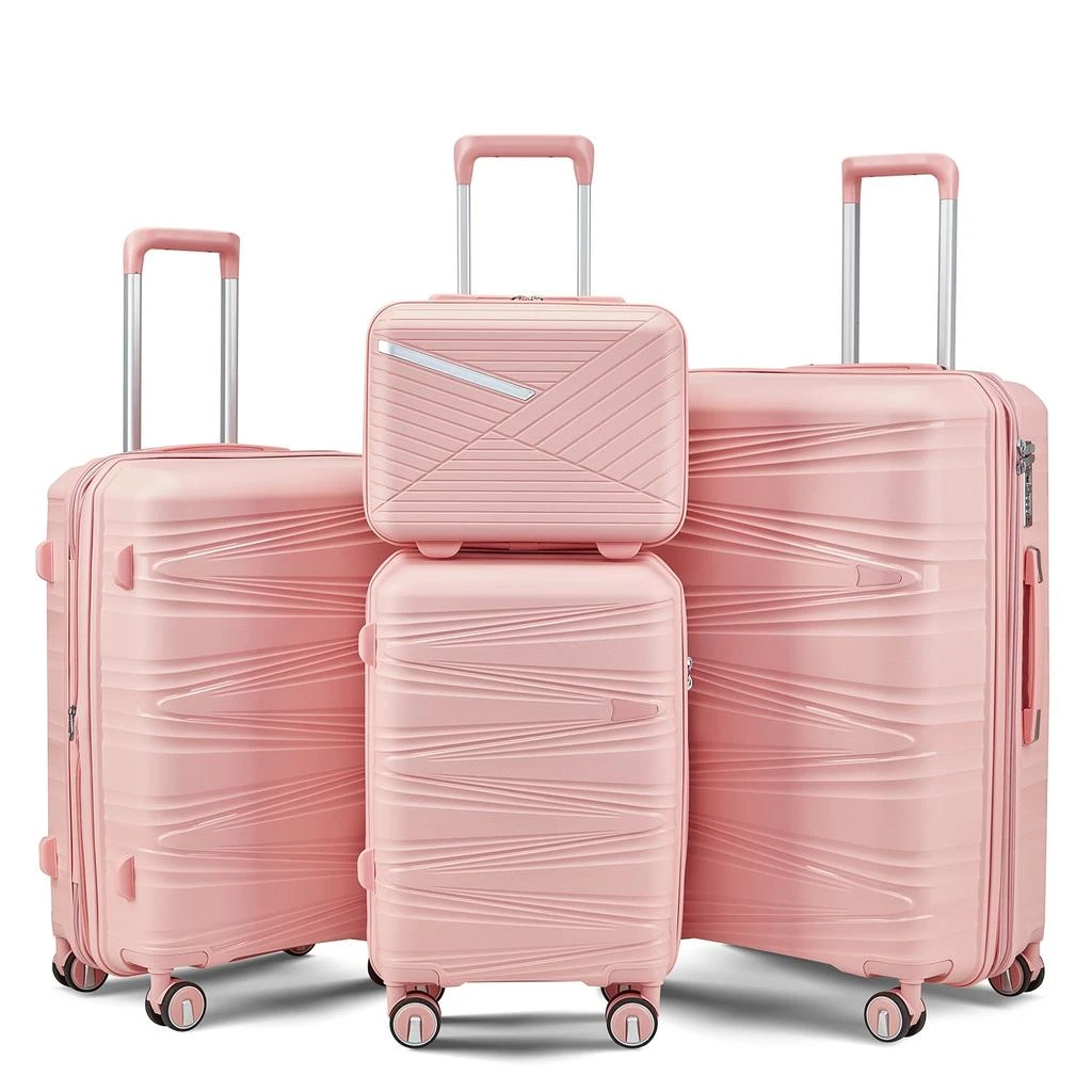 Streamdale Furniture Streamdale Luggage 4 Piece Sets(14/20/24/28) 1