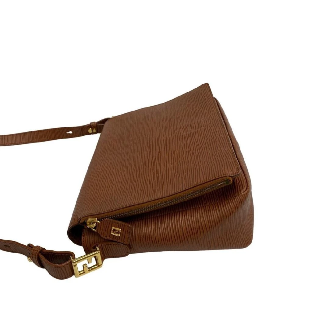 Fendi Fendi  Leather Shoulder Bag (Pre-Owned) 3