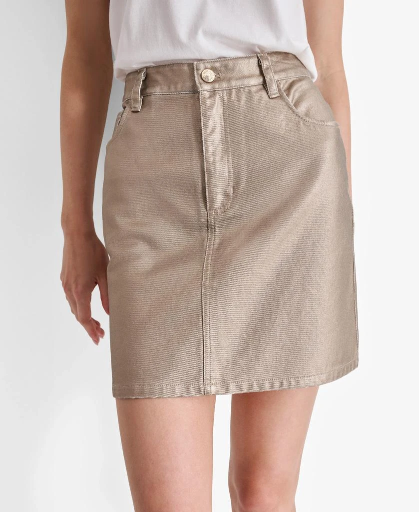 DKNY HIGH WAIST DENIM SKIRT 1