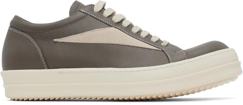 Rick Owens Gray Hollywood Vintage Sneakers 1