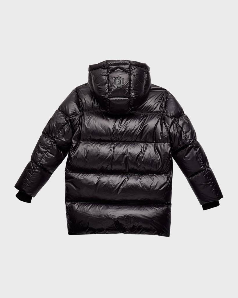 Mackage Kid's Kennie Quilted Logo Jacket, Size 8-14